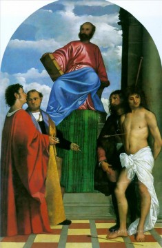  marco Pintura - San Marcos entronizó a Tiziano Tiziano